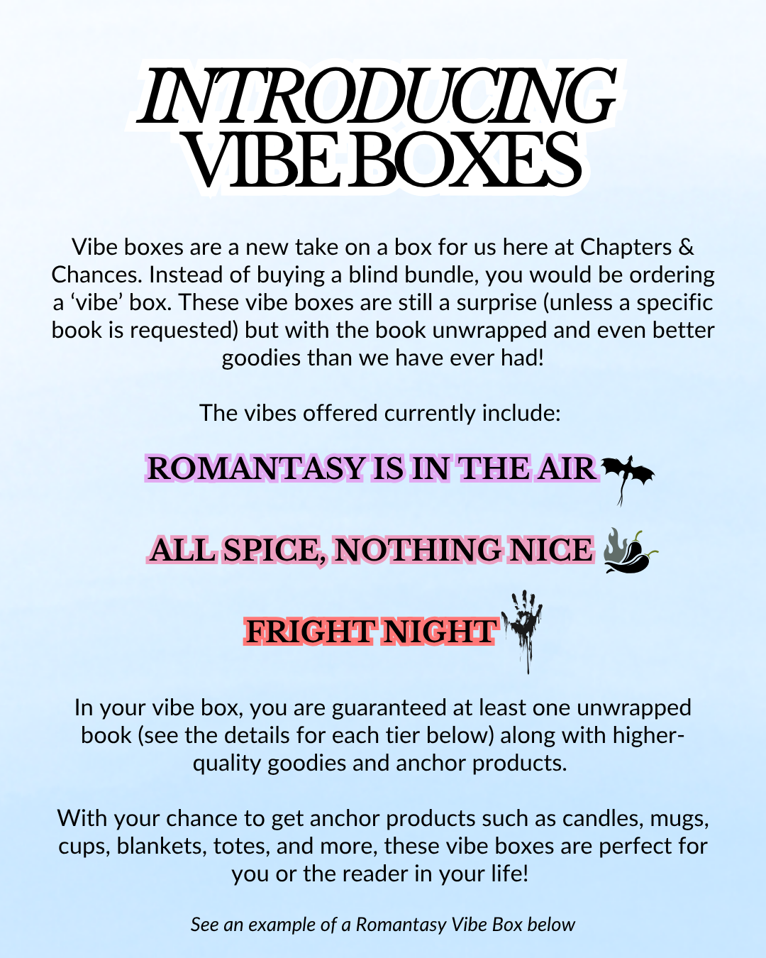 PREORDER The "Vibe" Box - The Curated Box for Book Lovers