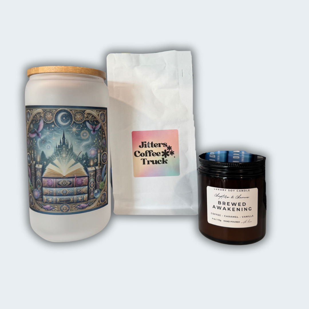Bookish Book, Cup, & Candle - Mix & Match! - Chapters & Chances
