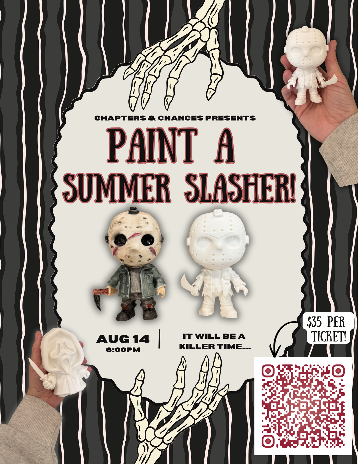 Paint a Summer Slasher Event - August 14