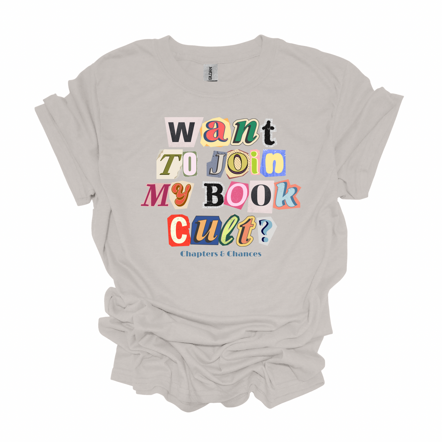 PREORDER Book Club Merch - Want to Join a Book Cult?