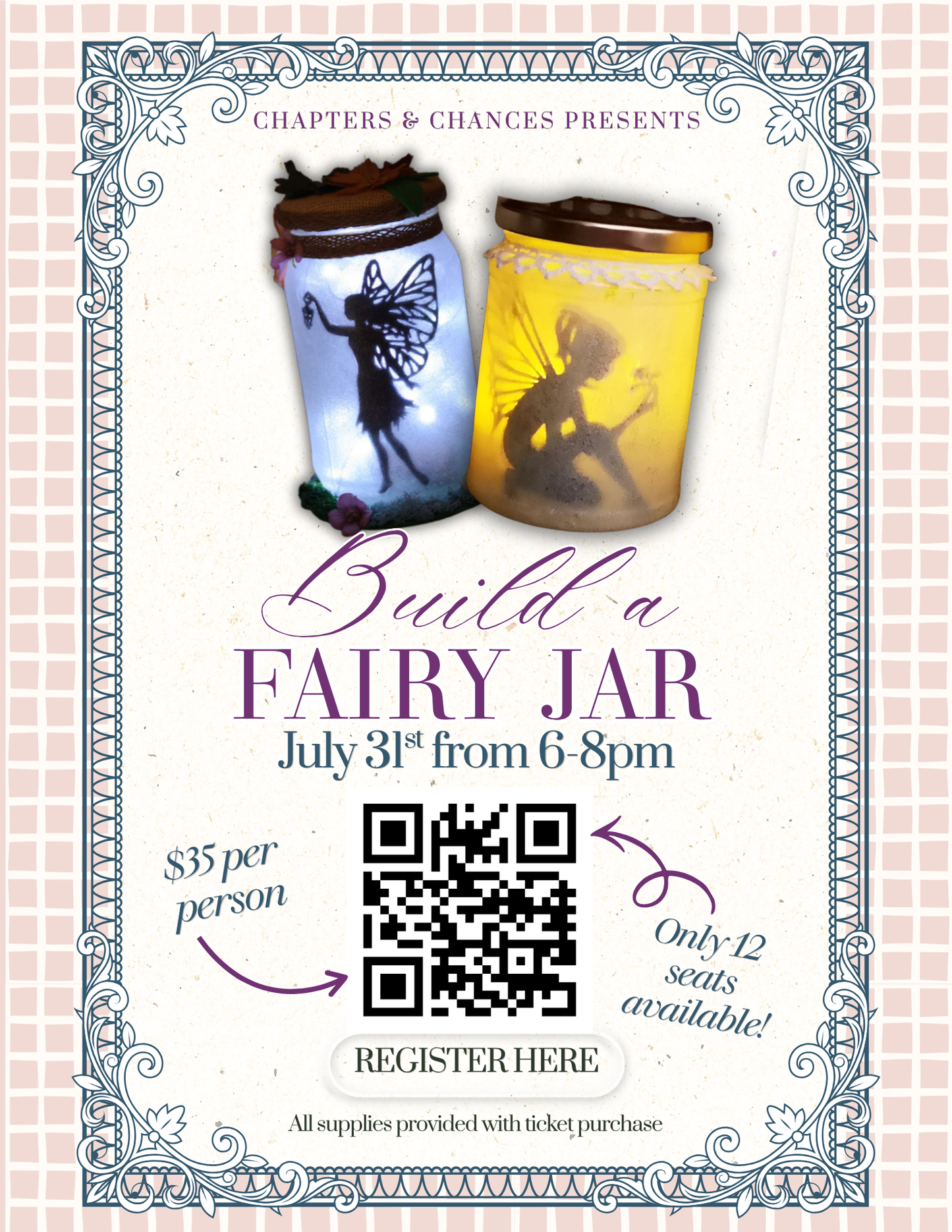 Build a Fairy Jar Event - July 31st