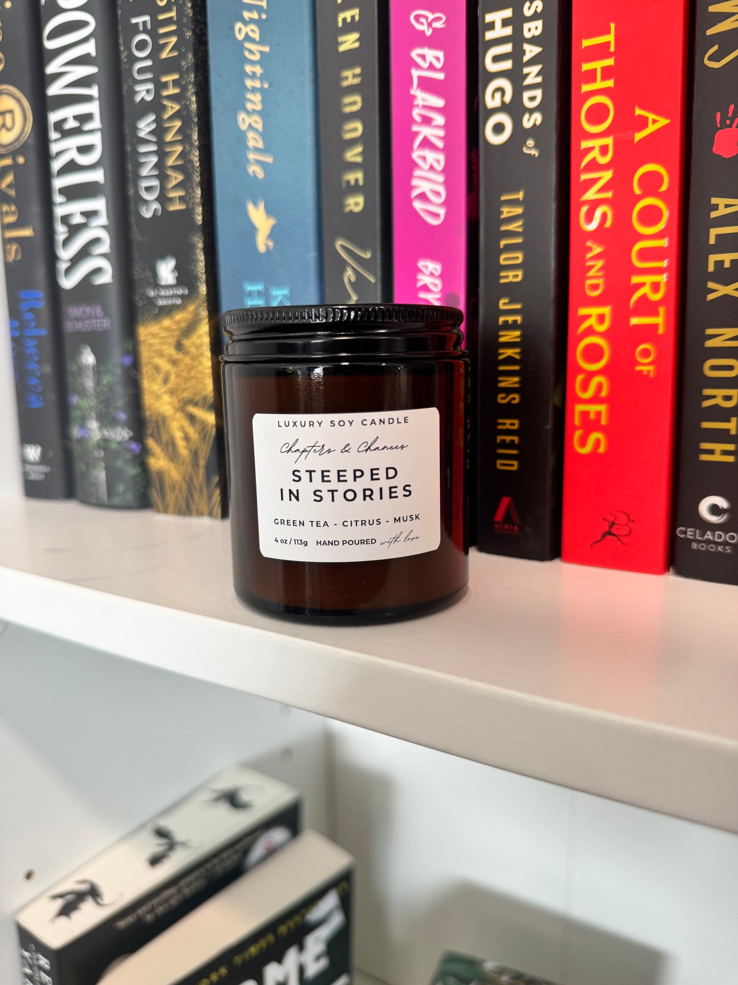 Bookish Book, Cup, & Candle - Mix & Match! - Chapters & Chances