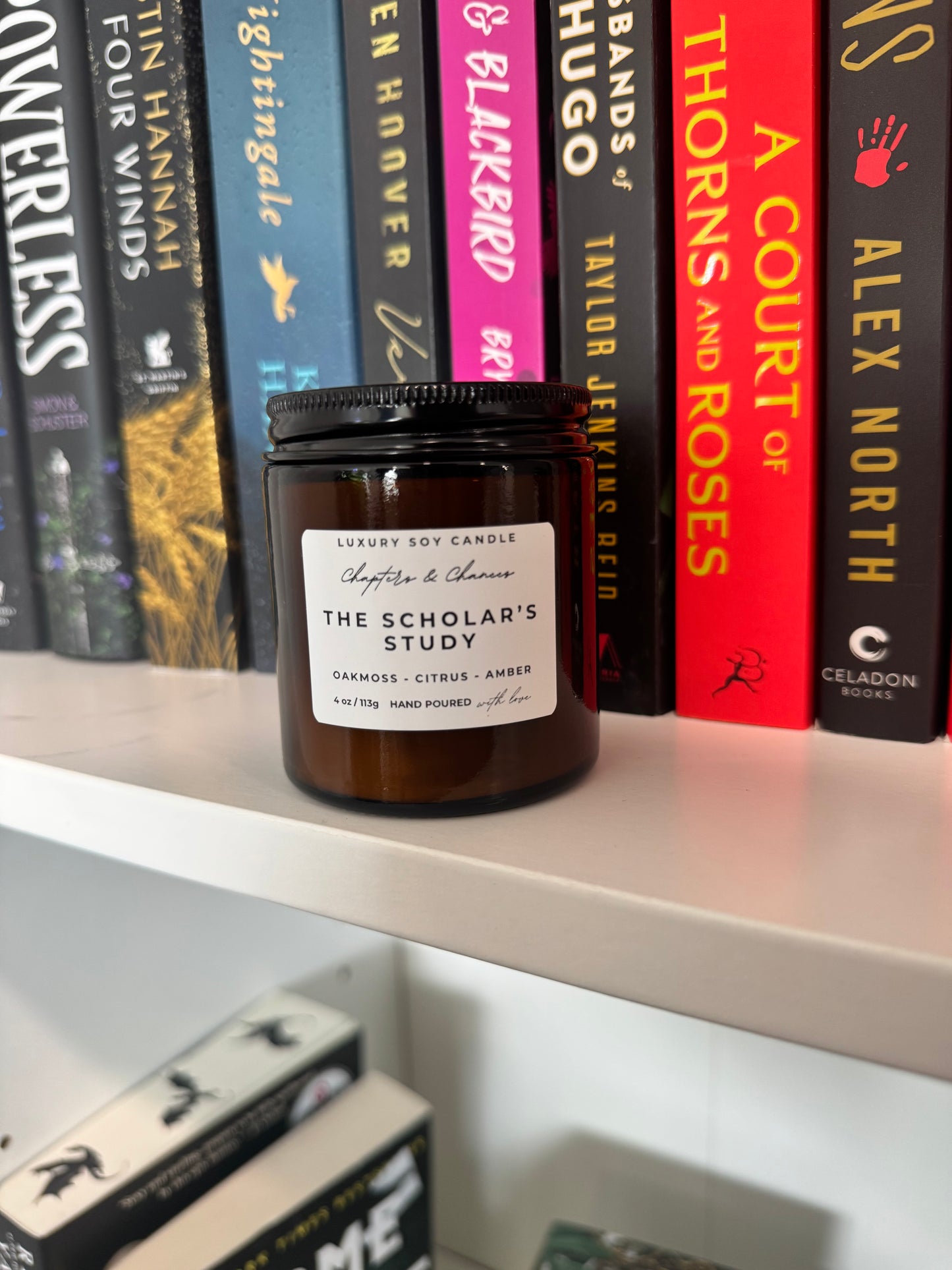 Bookish Book, Cup, & Candle - Mix & Match! - Chapters & Chances