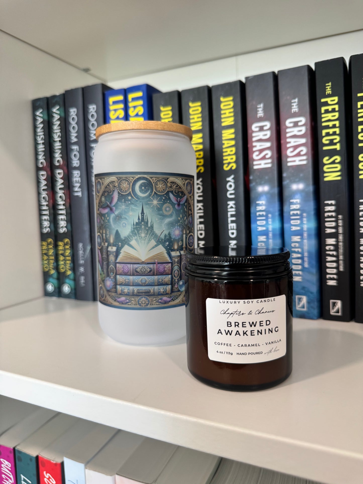 Bookish Book, Cup, & Candle - Mix & Match! - Chapters & Chances
