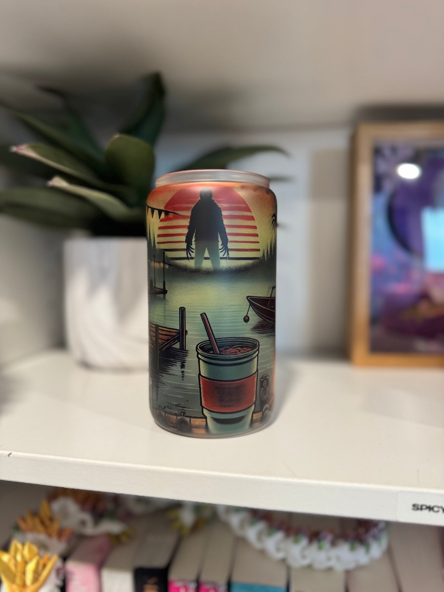SPOOKY Bookish Cups - 16oz sublimation cups (Copy) (Copy)