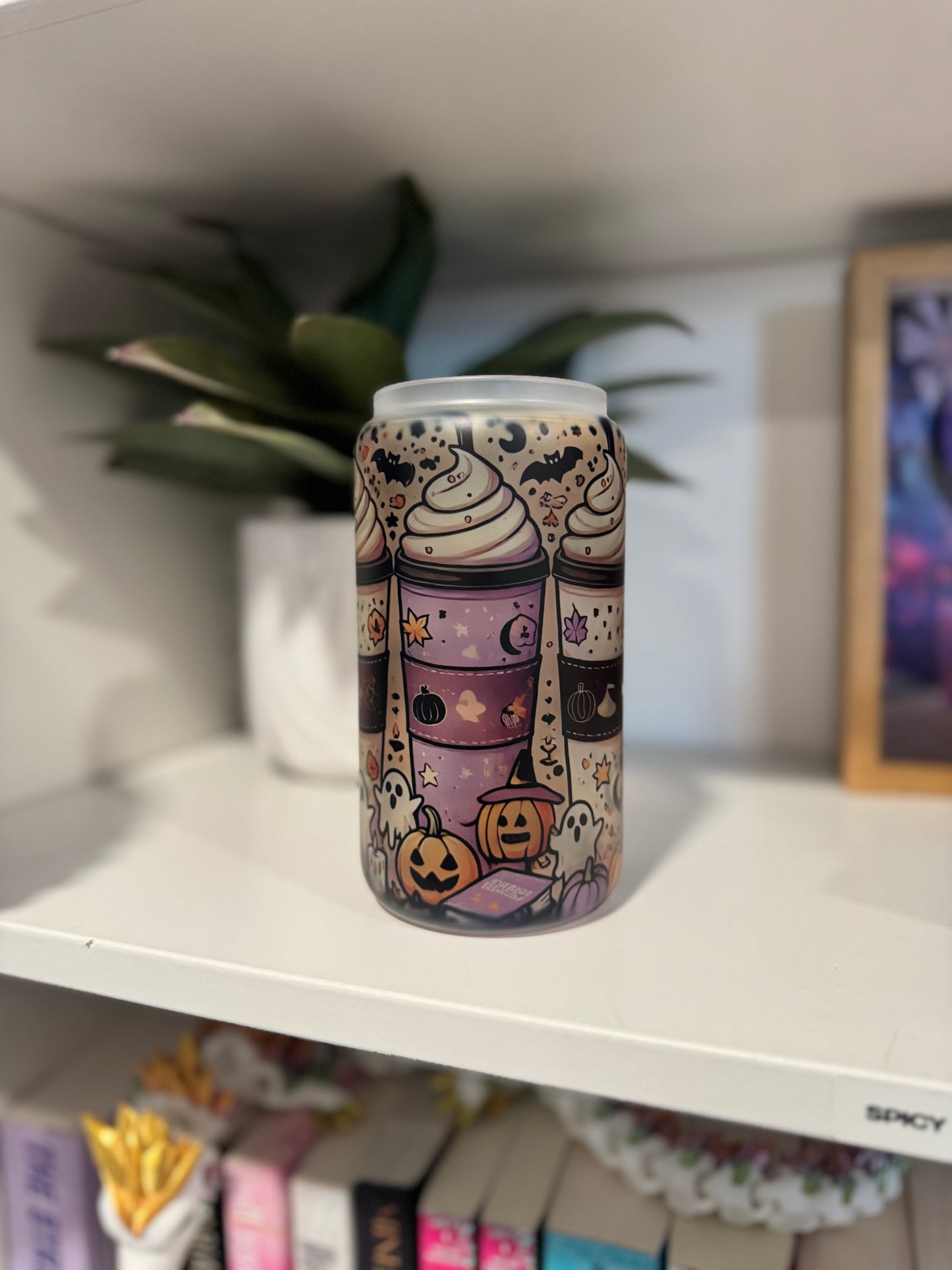 SPOOKY Bookish Cups - 16oz sublimation cups (Copy) (Copy)