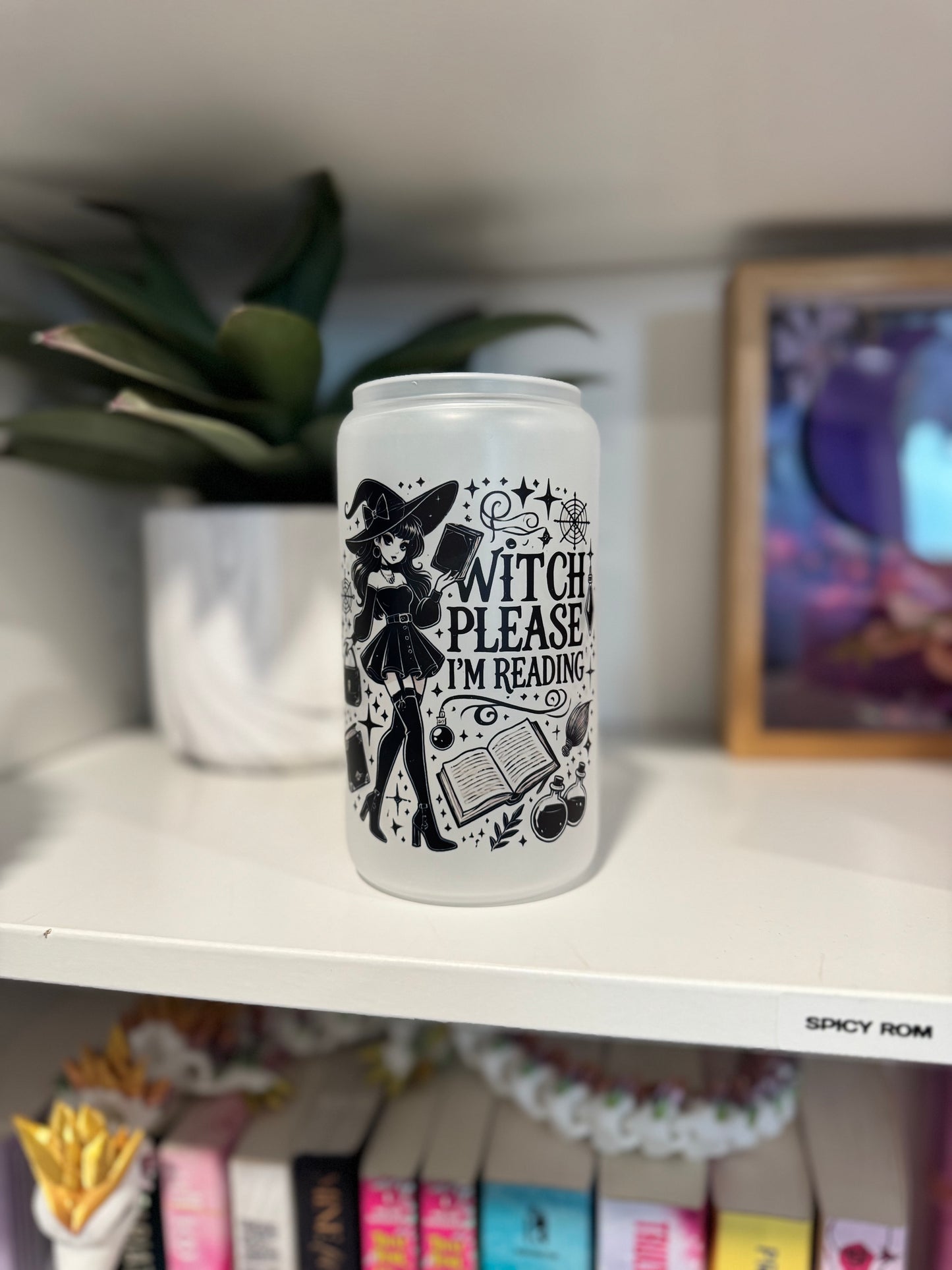 SPOOKY Bookish Cups - 16oz sublimation cups (Copy) (Copy)