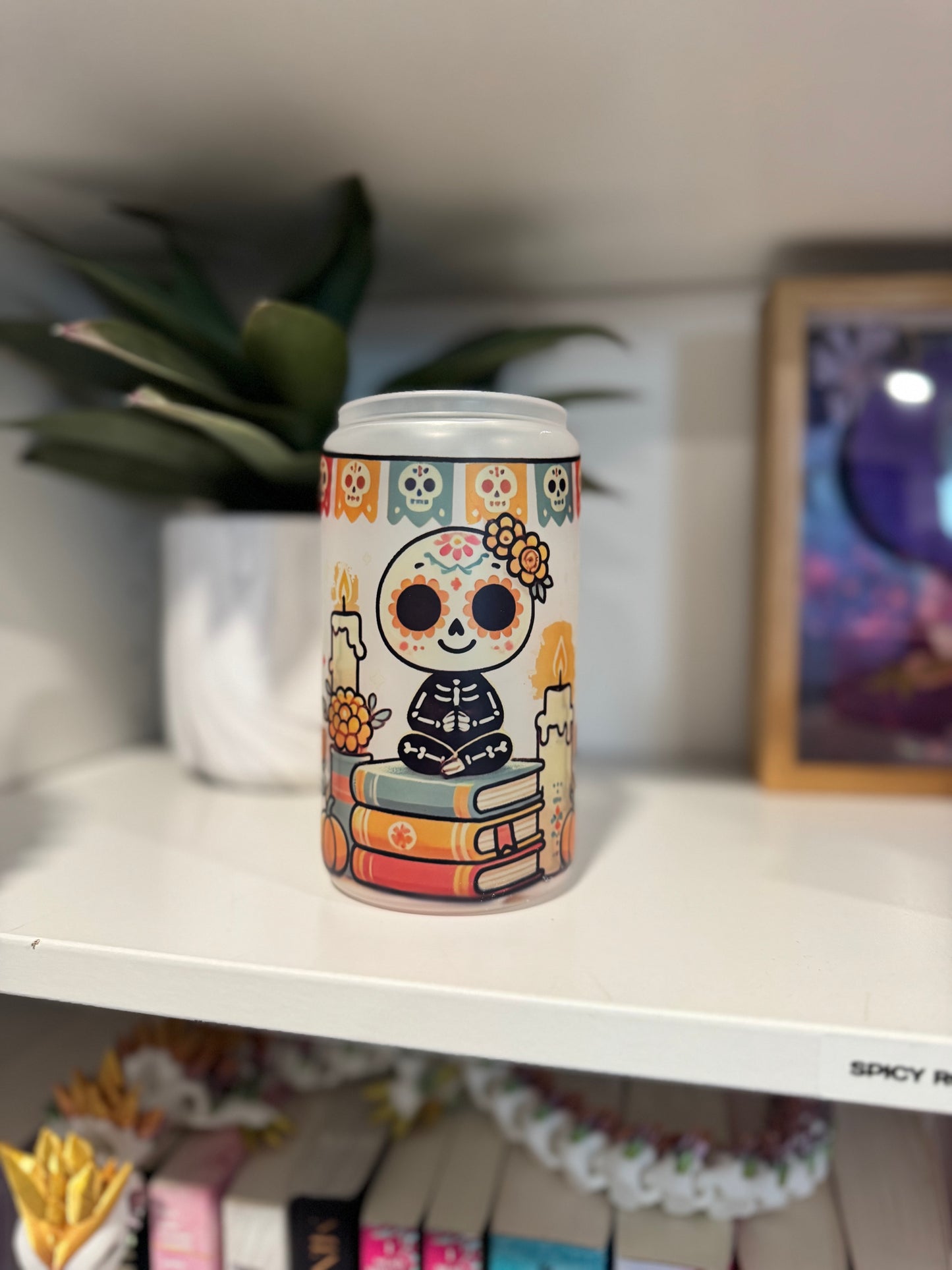 SPOOKY Bookish Cups - 16oz sublimation cups (Copy) (Copy)