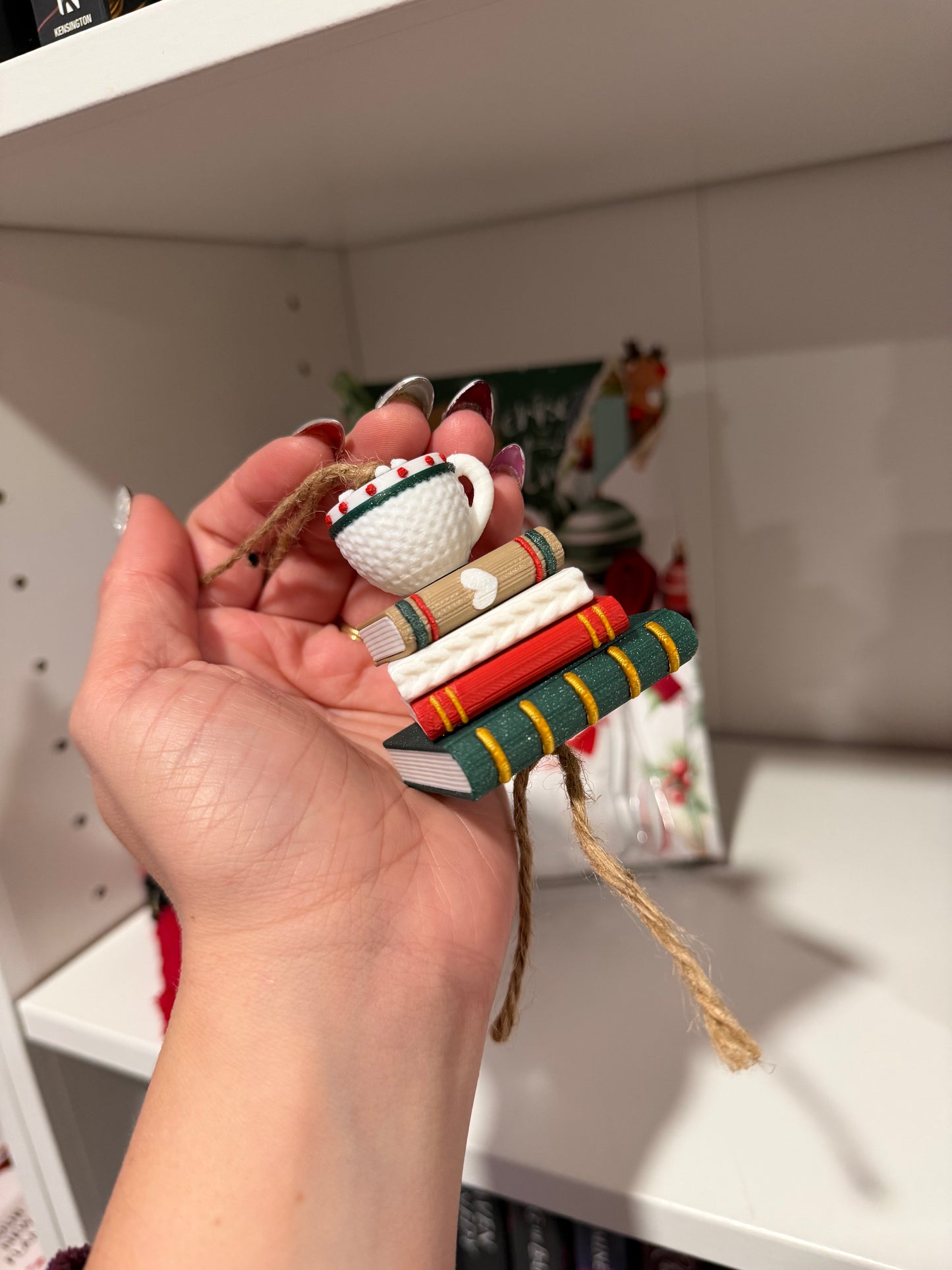 LIMITED RELEASE CCxDD Christmas Theme Blind Date with a Book Box w/ 3D-Printed Ornament