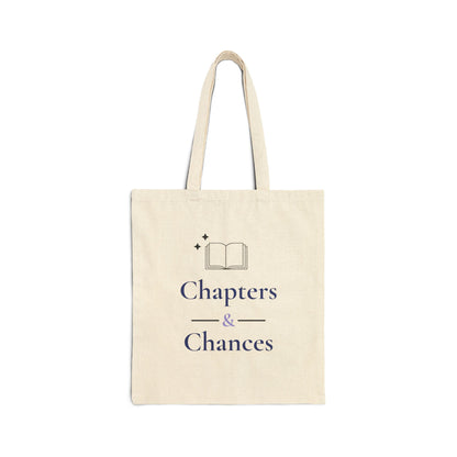 Chapters & Chances Cotton Canvas Tote Bag