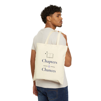 Chapters & Chances Cotton Canvas Tote Bag