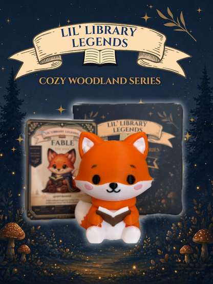 LOCAL PICKUP Little Library Legends - Cozy Woodland Series #1 - Fable the Fox - Chapters & Chances