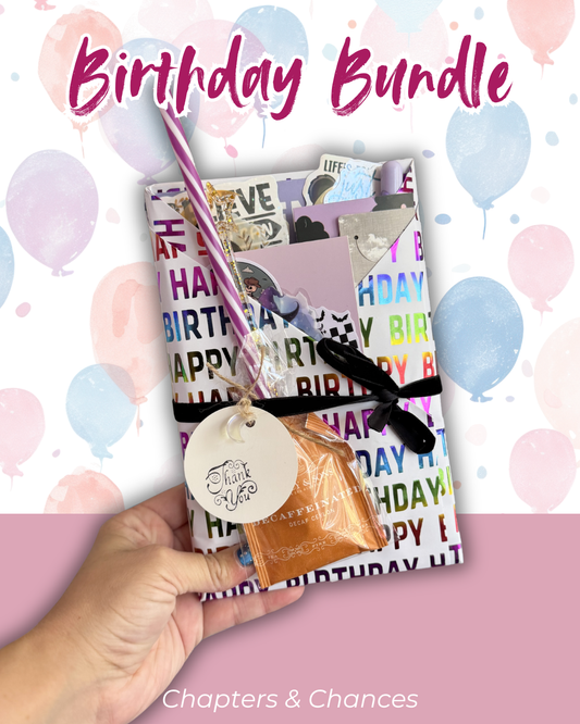 LOCAL PICKUP Birthday Blind Date with a Book Bundle - Chapters & Chances