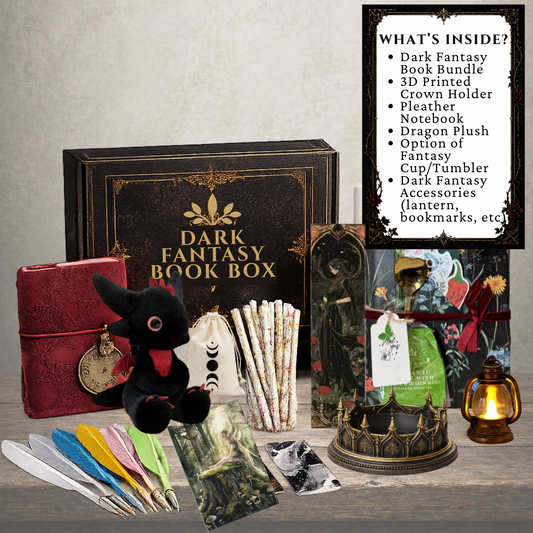 PREORDER Dark Fantasy Book Box with 3D Print & Goodies - Chapters & Chances