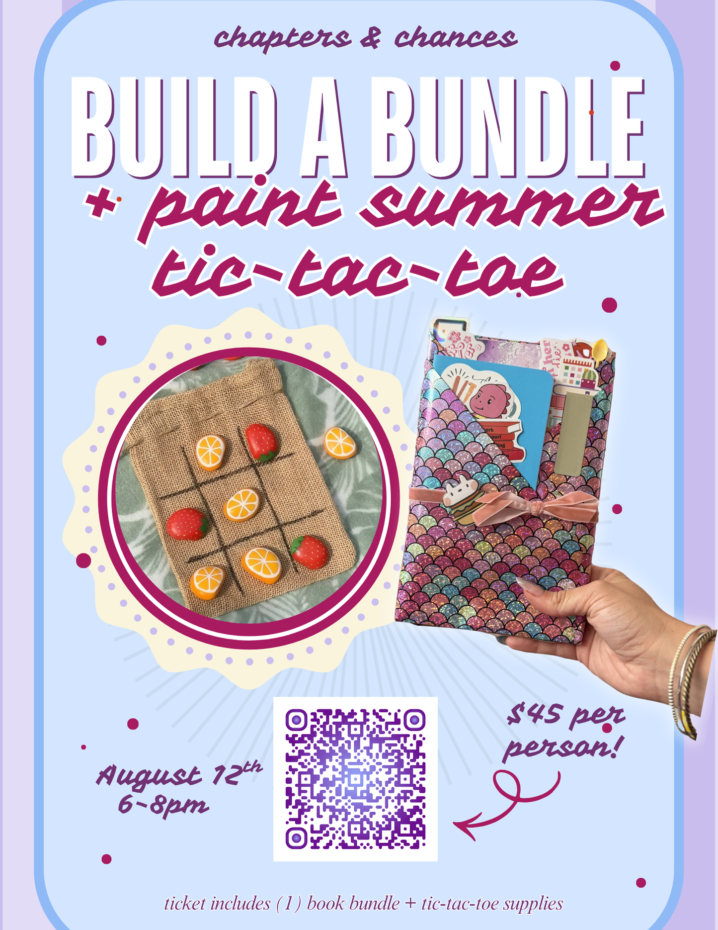 Summer Tic-Tac-Toe Event - August 12th
