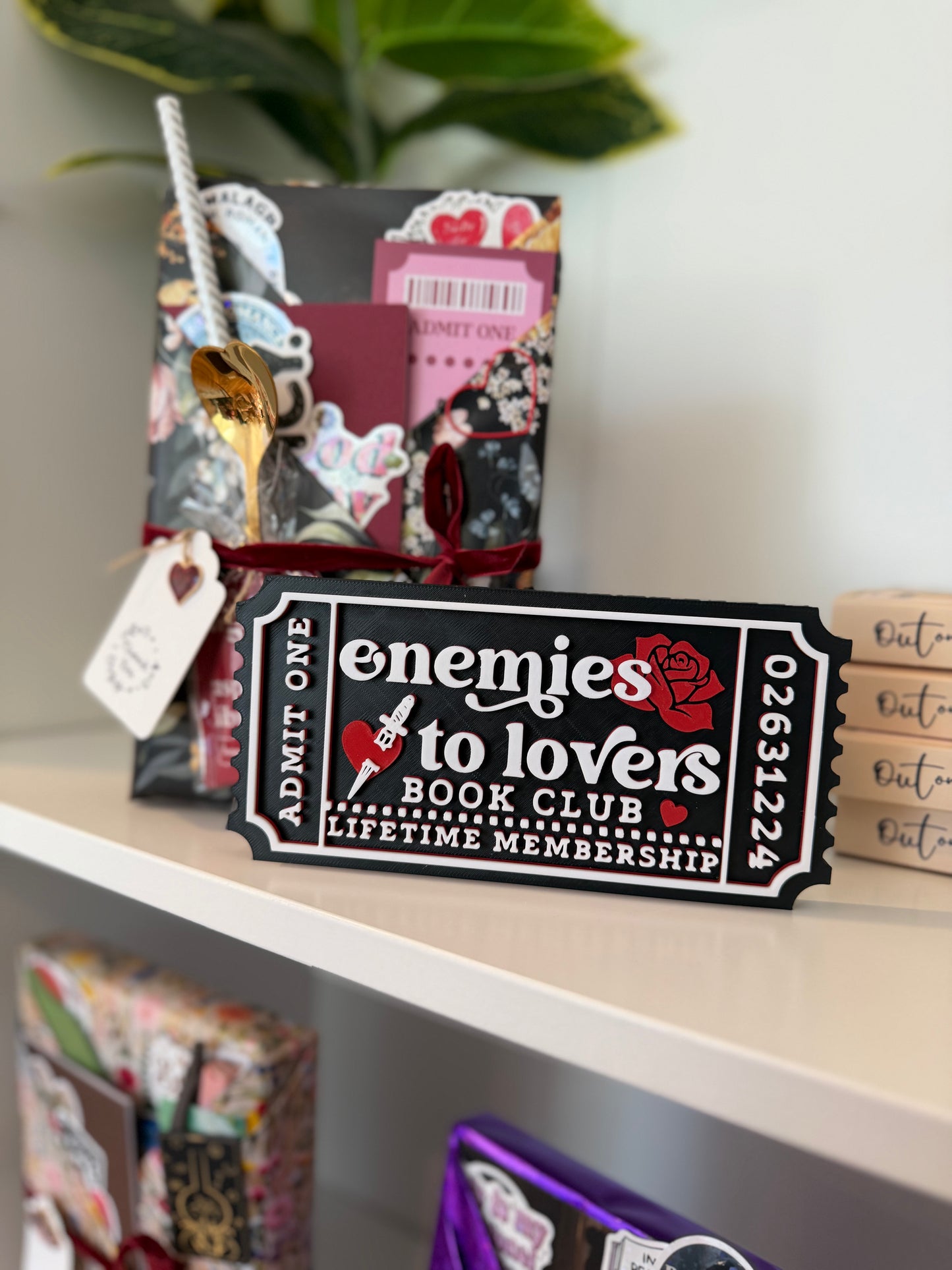 LIMITED RELEASE - Enemies to Lovers Trope Blind Date with a Book Box - Chapters & Chances