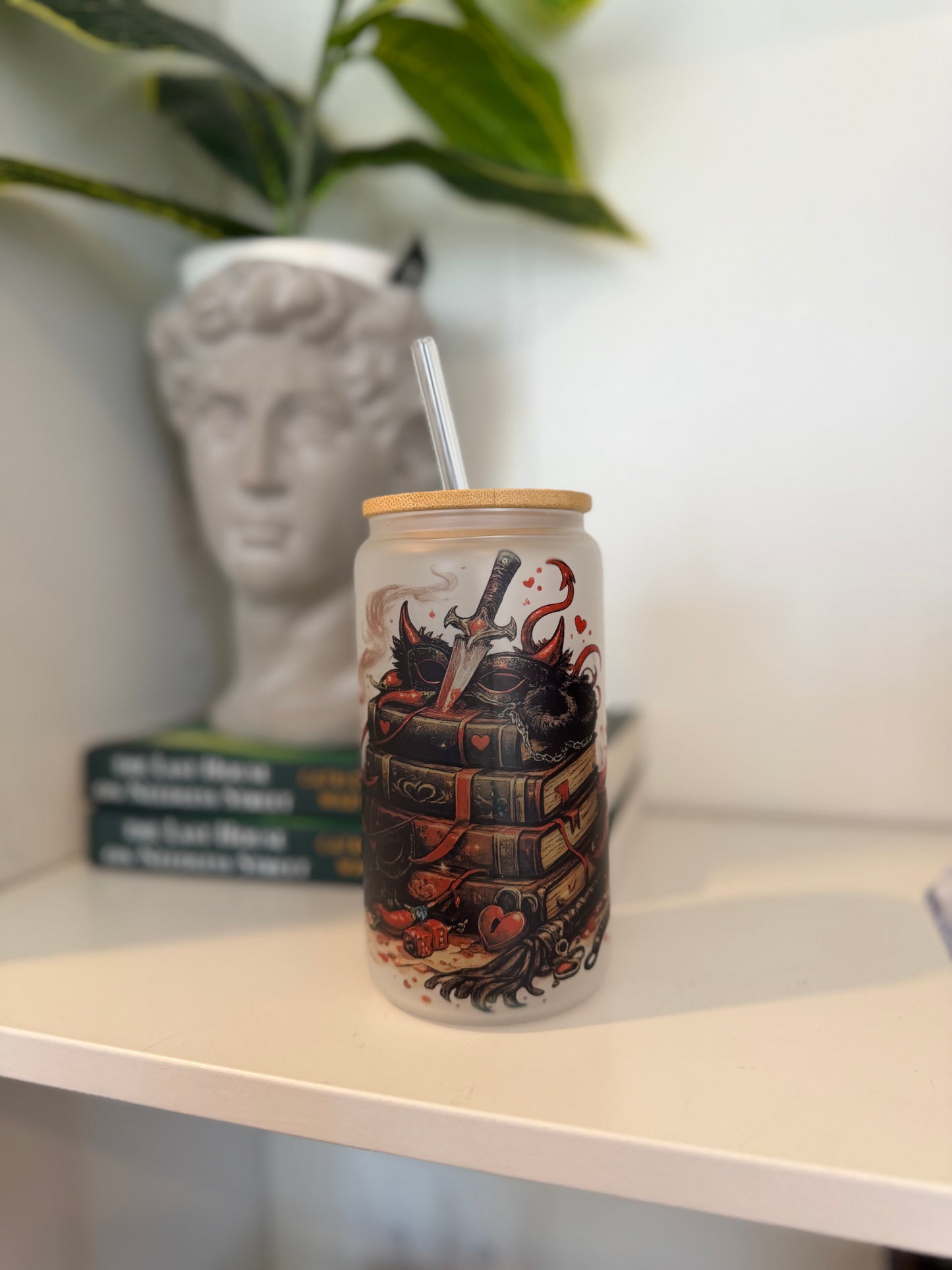 THEMED Bookish Cups - 16oz sublimation cups - Chapters & Chances