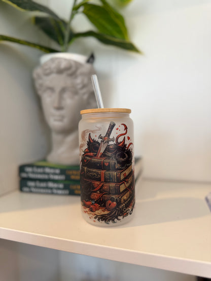 THEMED Bookish Cups - 16oz sublimation cups - Chapters & Chances