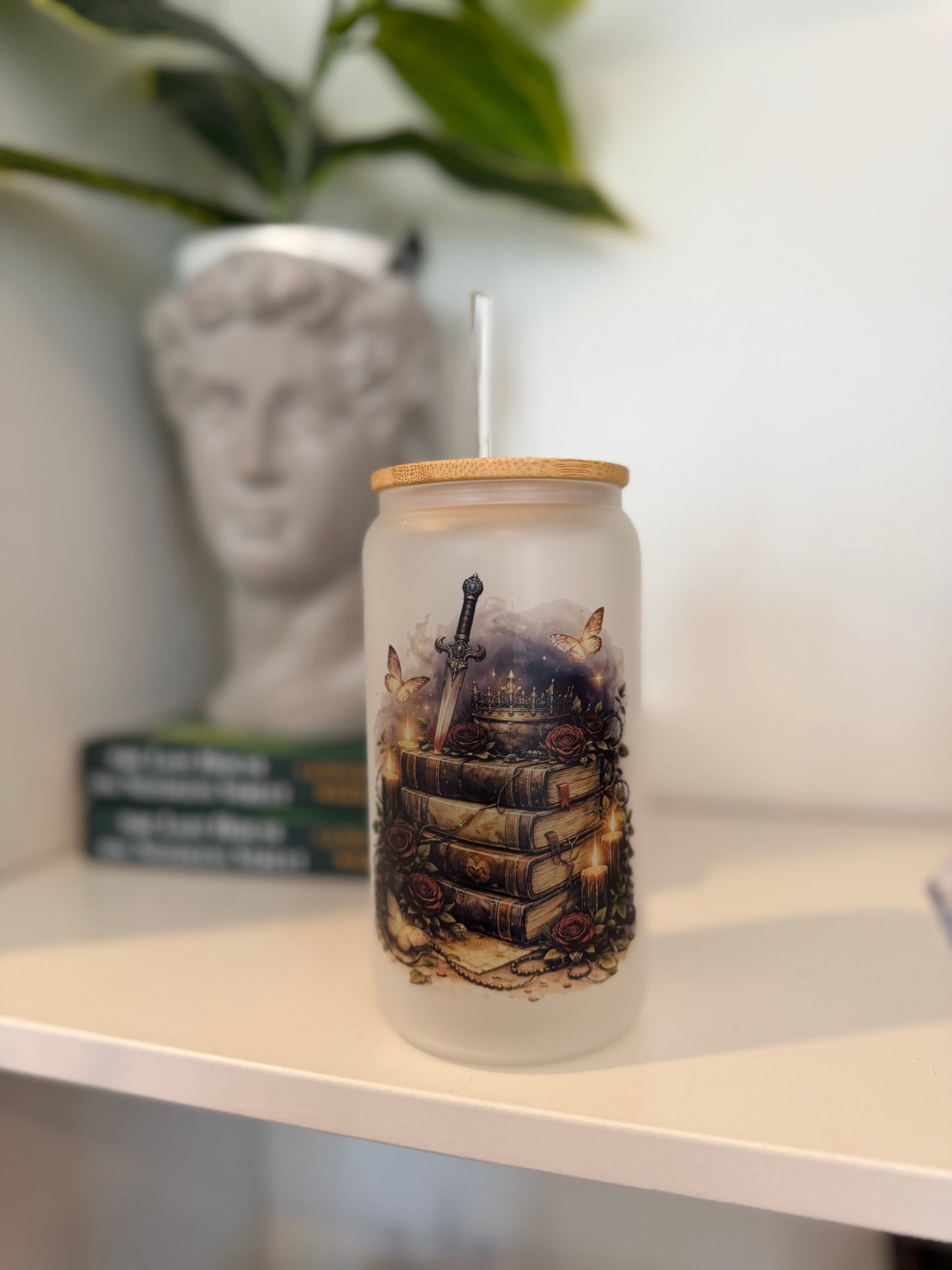 THEMED Bookish Cups - 16oz sublimation cups - Chapters & Chances