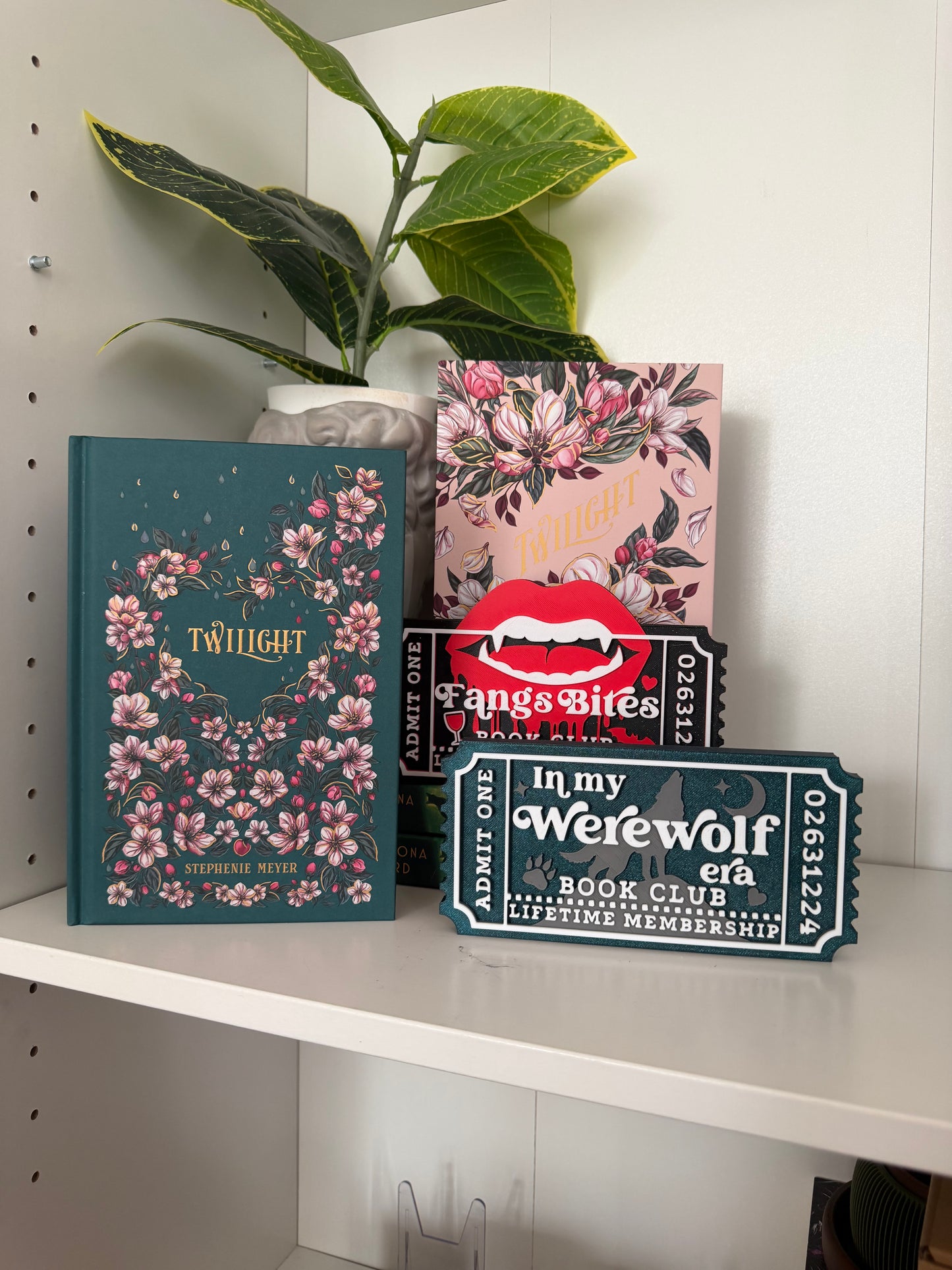 LIMITED RELEASE Special Edition Twilight Book Box w/ 3d Print(s) - Werewolf or Vampire