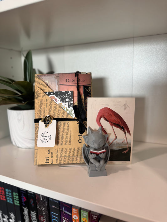 Dark Academia Book Box w/ Themed Goodies (perfect for fall/spooky season) - Chapters & Chances