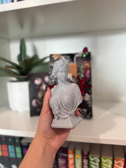 Gothic Book Box w/ Haunted Bust (perfect for fall/spooky season)