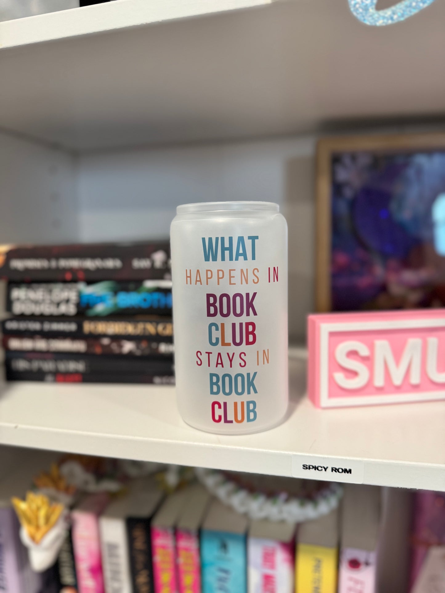 BOOK CLUB Bookish Cups - 16oz sublimation cups (Copy)