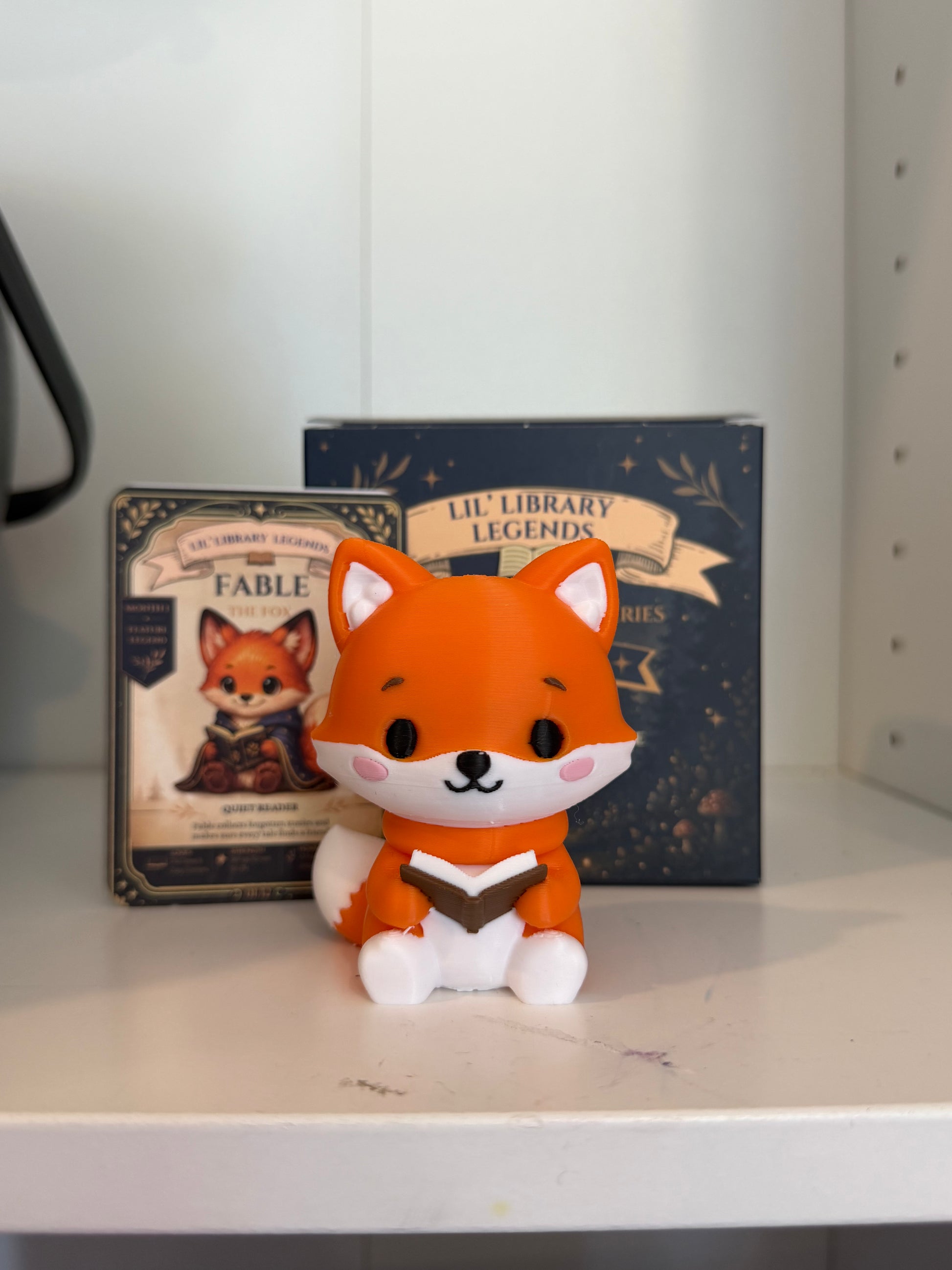 LOCAL PICKUP Little Library Legends - Cozy Woodland Series #1 - Fable the Fox - Chapters & Chances