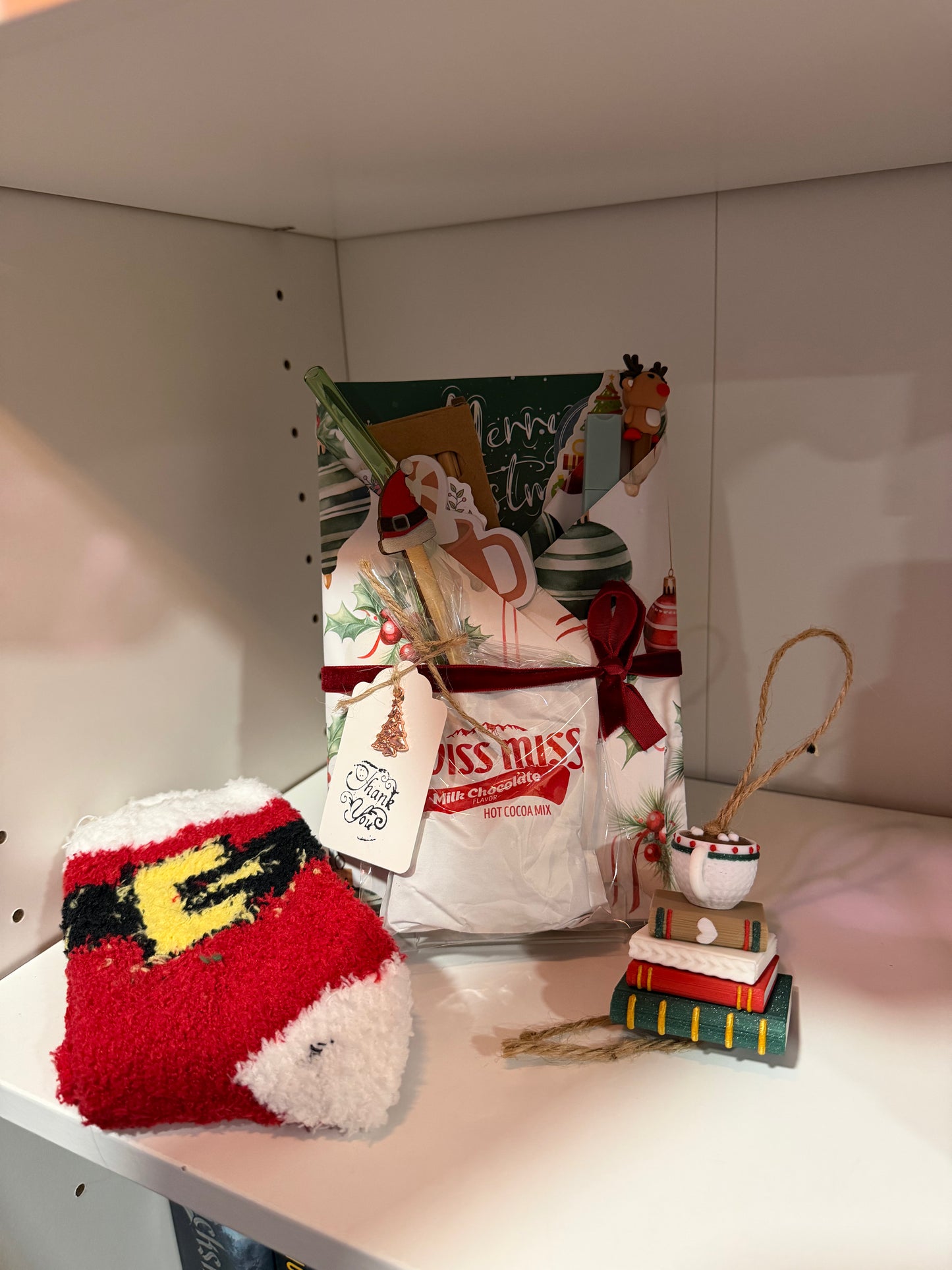 LIMITED RELEASE CCxDD Christmas Theme Blind Date with a Book Box w/ 3D-Printed Ornament