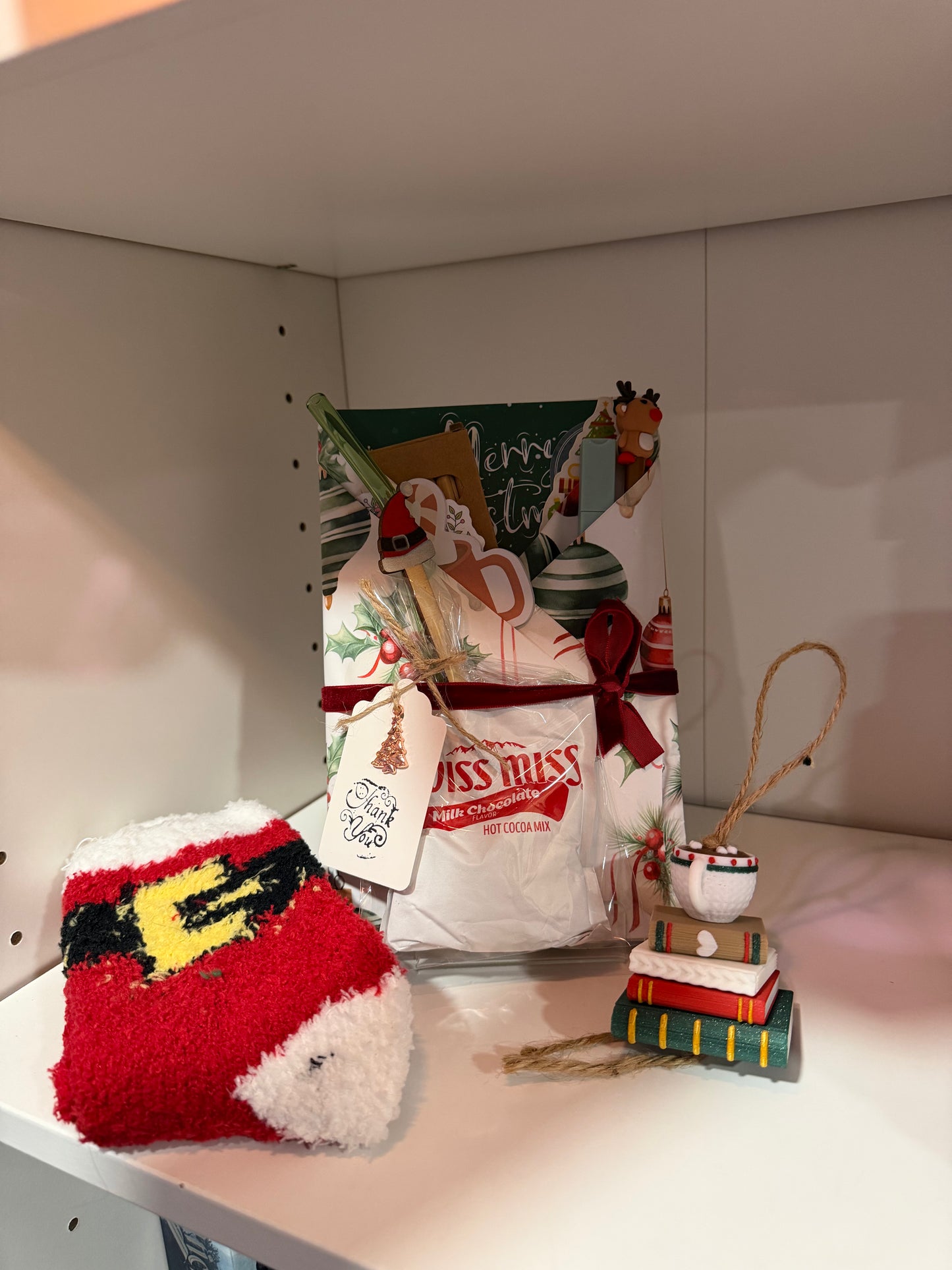 LIMITED RELEASE CCxDD Christmas Theme Blind Date with a Book Box w/ 3D-Printed Ornament